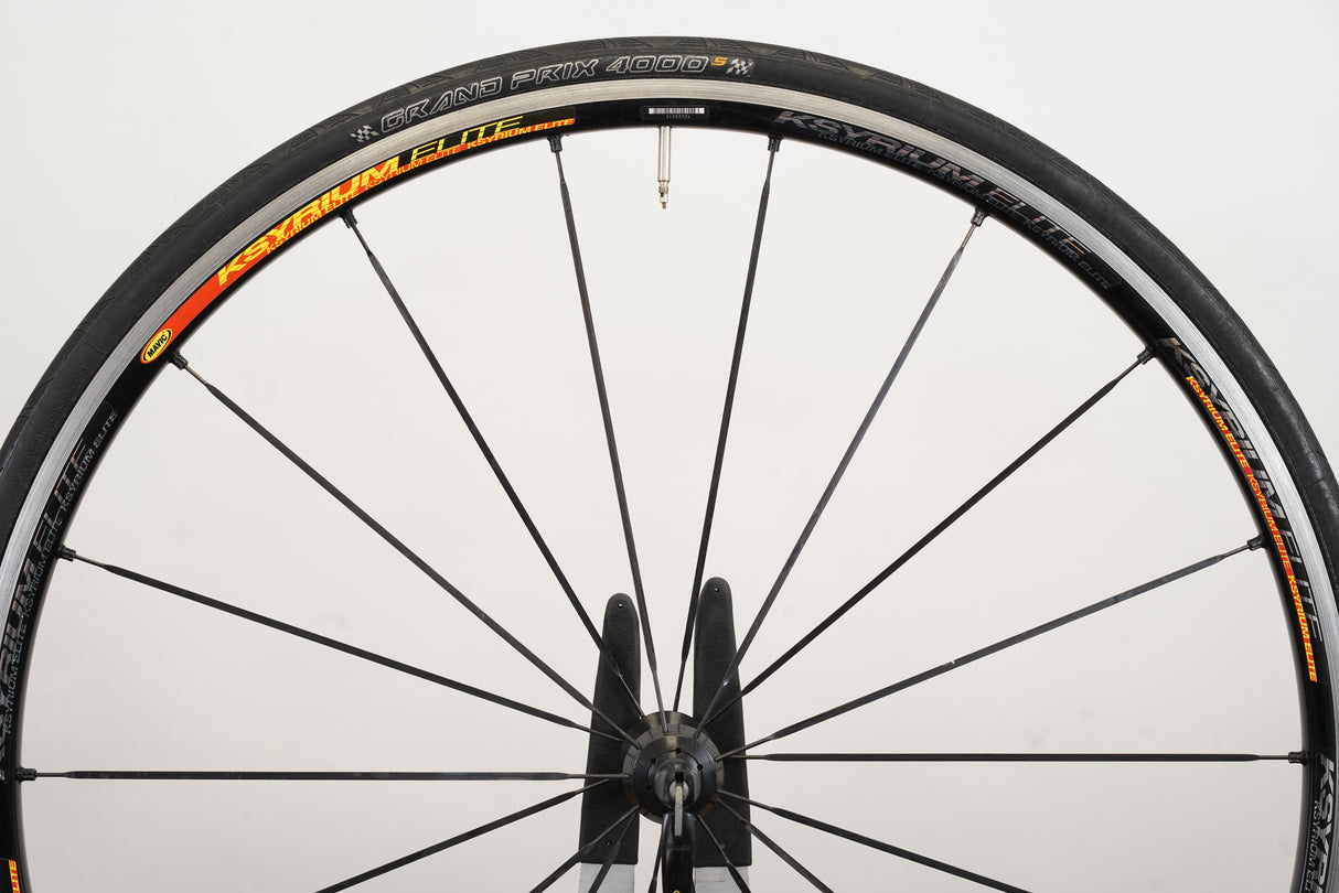 Mavic Ksyrium Elite Alloy Clincher Rim Brake Wheelset Shimano/SRAM 11 Speed