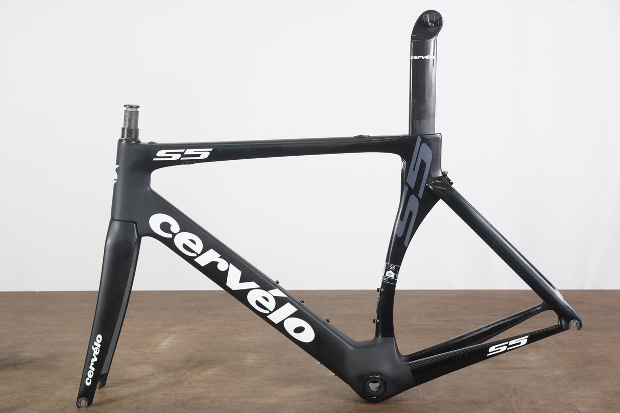 56cm Cervelo S5 Carbon Aero Rim Brake Road Frameset