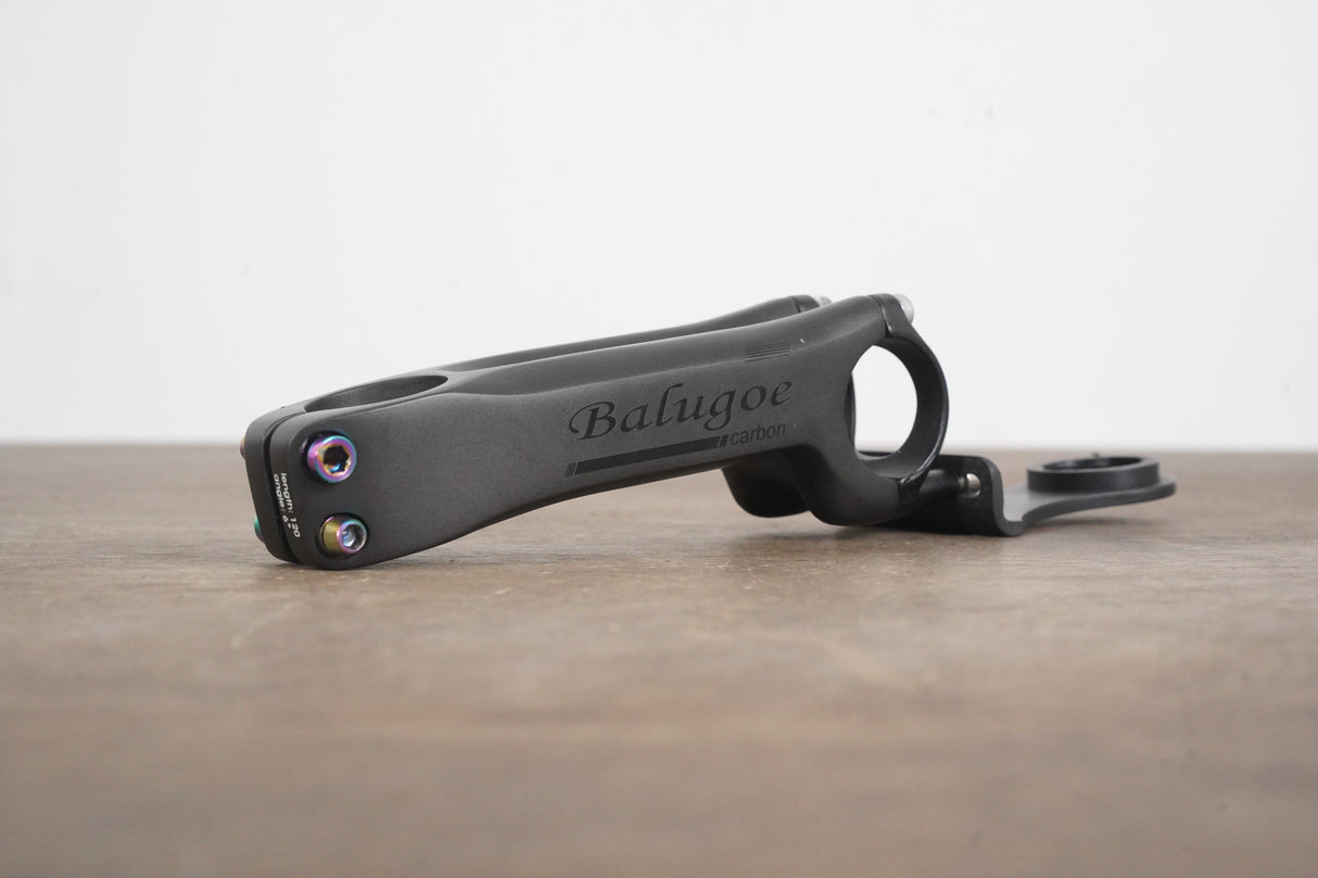 Balugoe 120mm ±6 Degree Carbon Road Stem + Mount 169g 1 1/8" 31.8mm