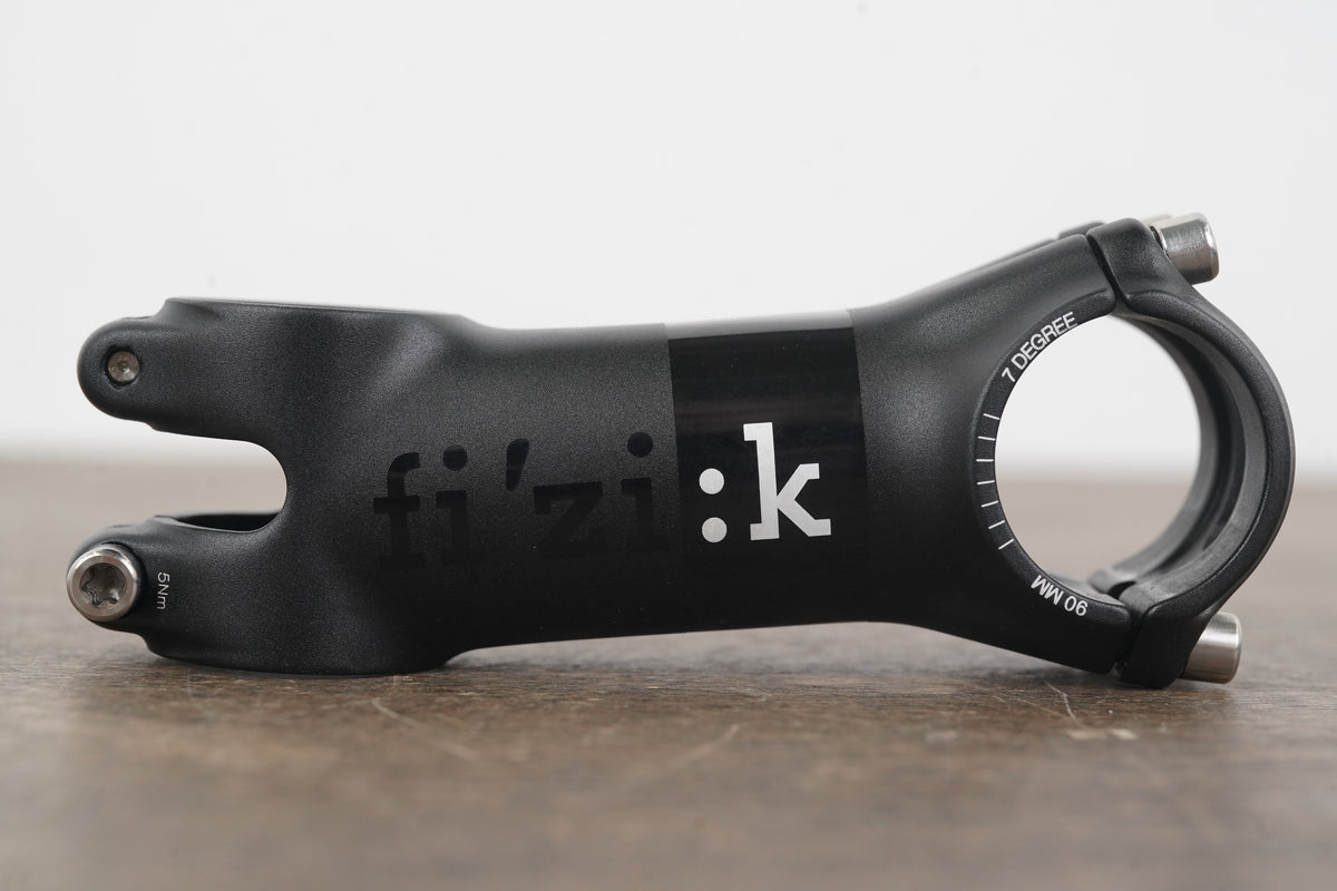 Fizik Cyrano R1 90mm ±7 Degree Alloy Road Stem 121g 1 1/8" 31.8mm