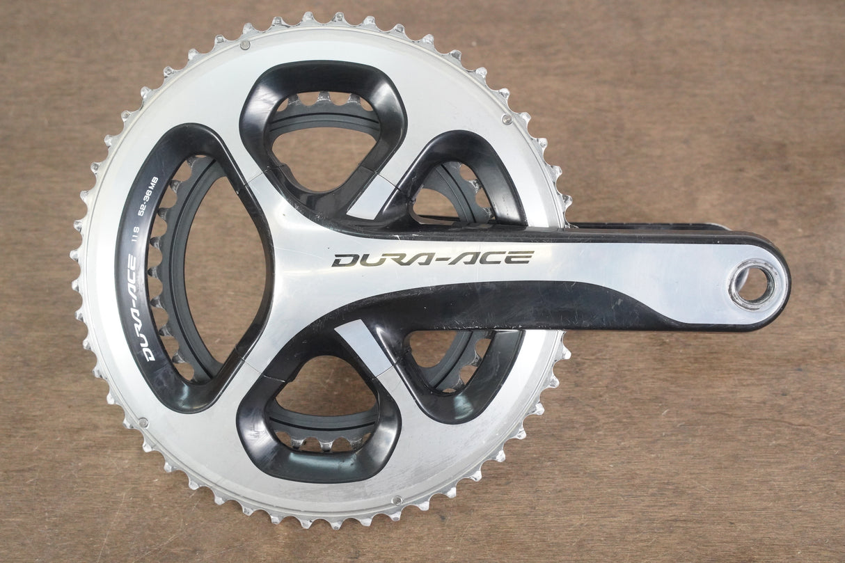 170mm 52/36T Shimano Dura-Ace FC-9000 11 Speed Stages Power Meter Crankset