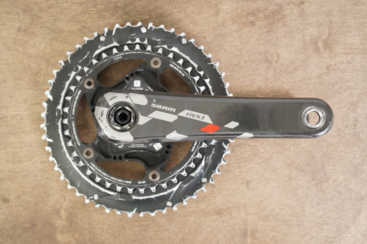 172.5mm 53/39T GXP SRAM Red 22 Quarq Carbon Power Meter Crankset