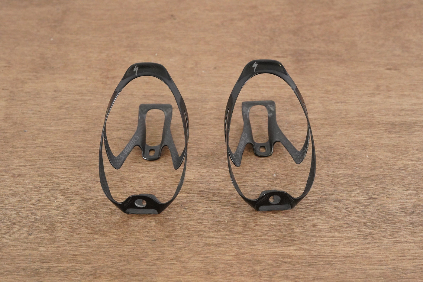 (2) Specialized S-WORKS Carbon Rib Cage II Water Bottle Cages 36g