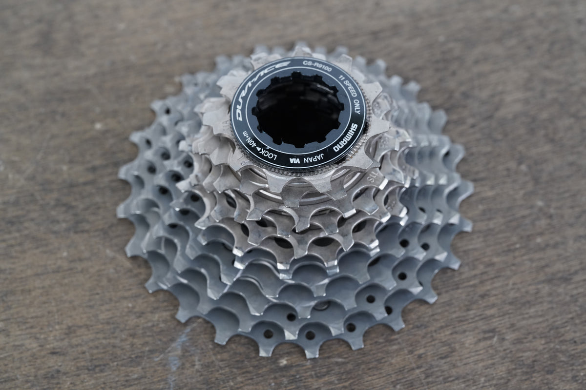 11-25T Shimano Dura-Ace CS-R9100 11 Speed Road Cassette 176g 9100