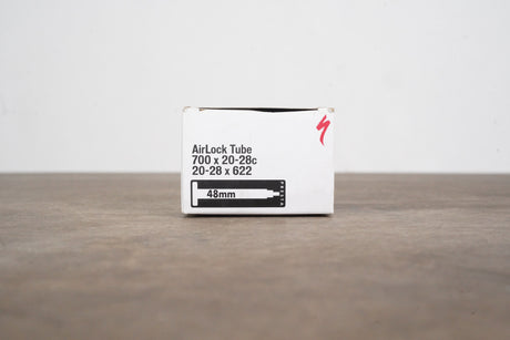 (1) 700x20-28c Specialized AirLock Presta Pre Slimed 48mm Valve Tube