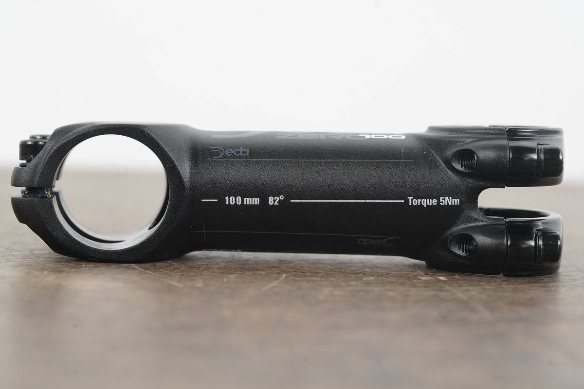 Deda Elementi Zero 100 110mm ±8 Degree Alloy Road Stem 121g 1 1/8" 31.8mm