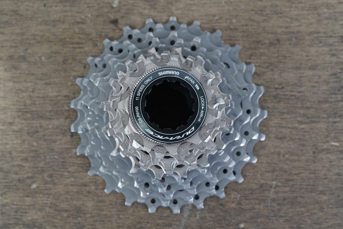 11-25T Shimano Dura-Ace CS-R9100 11 Speed Road Cassette 176g 9100