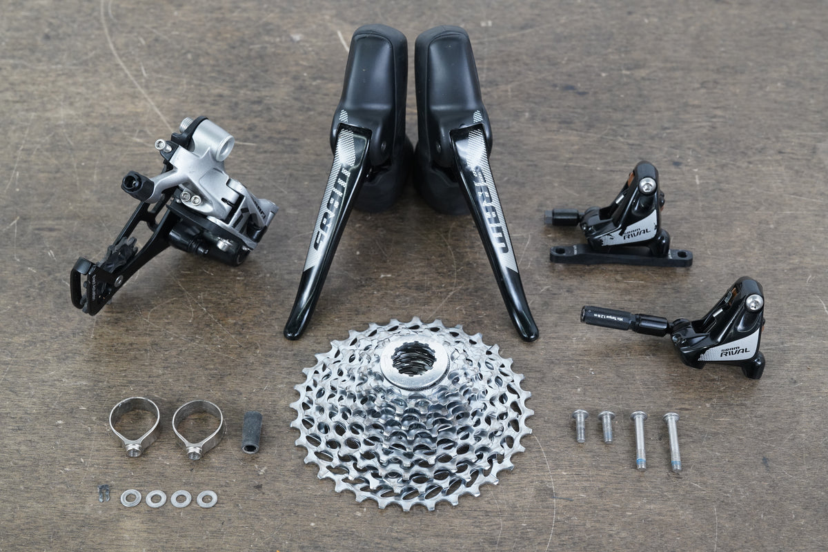 SRAM Rival 1 11 Speed Mechanical Hydraulic Disc Brake Road Gravel Groupset
