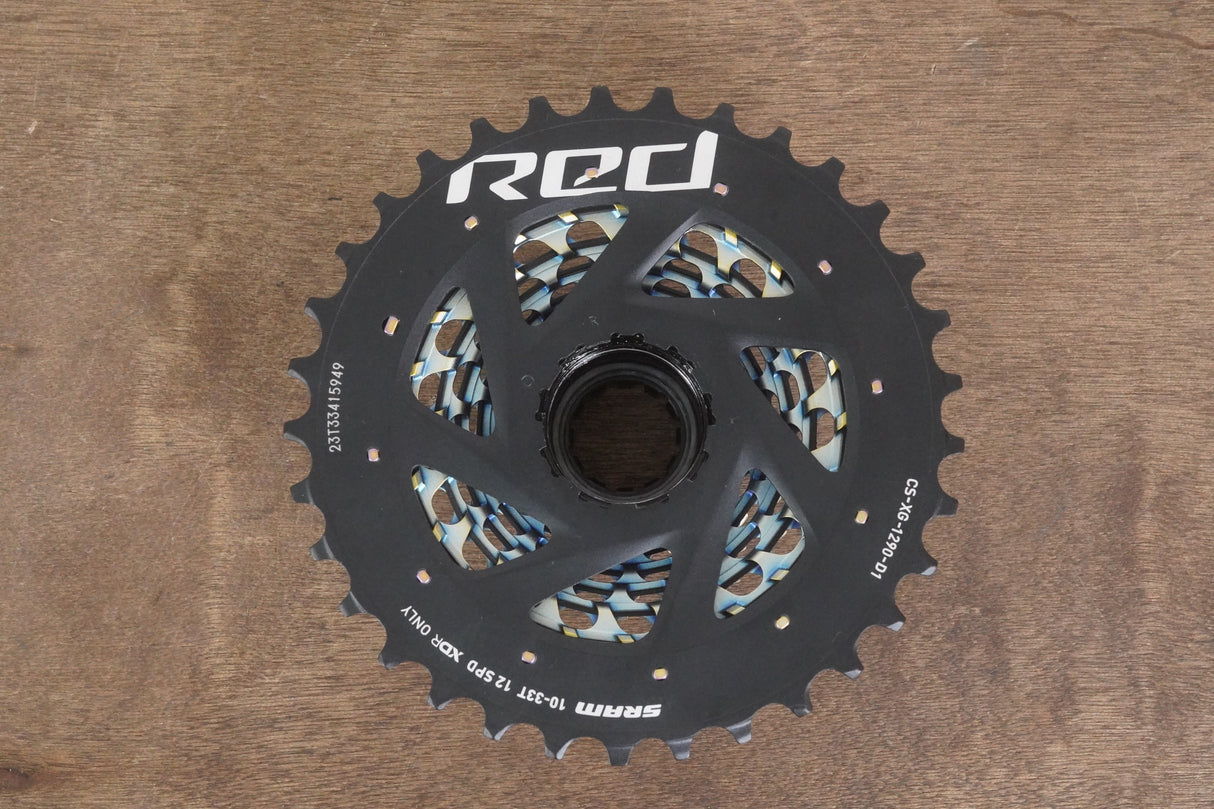 10-33T SRAM Red CS-XG-1290-D1 12 Speed XDR Road Cassette 210g