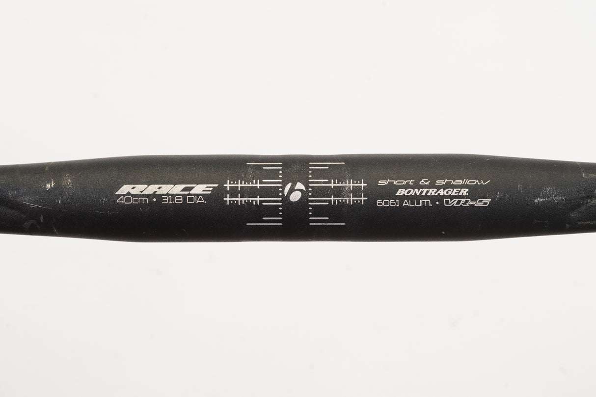 40cm Bontrager Race VR-S Alloy Short And Shallow Compact Handlebar 31.8mm
