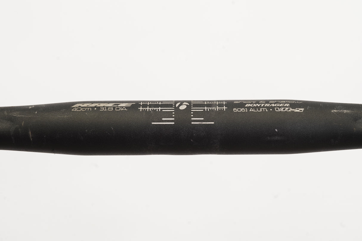 40cm Bontrager Race VR-S Alloy Short And Shallow Compact Handlebar 31.8mm