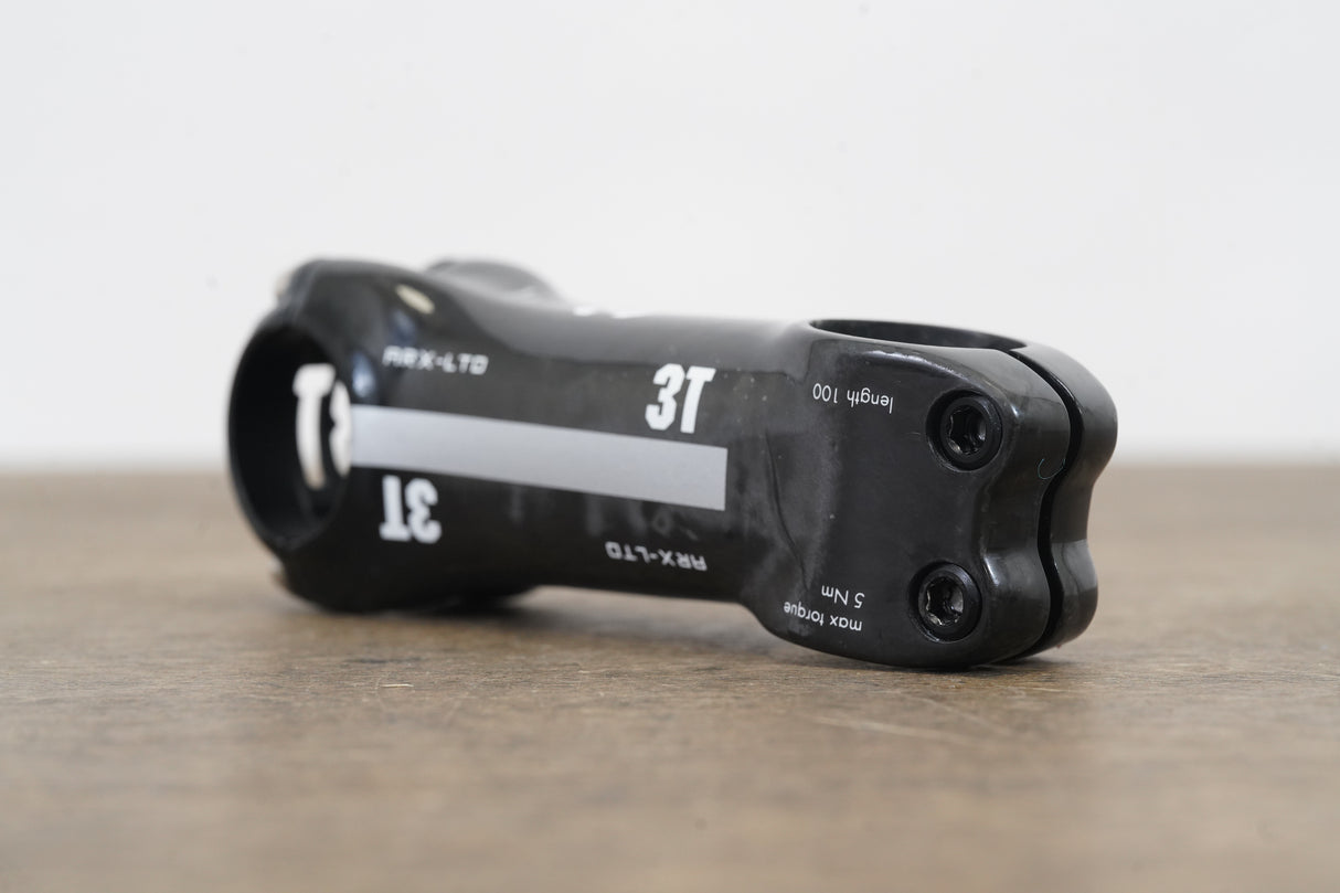 3T ARX LTD 100mm ±6 Degree Carbon Road Stem 116g 1 1/8" 31.8mm