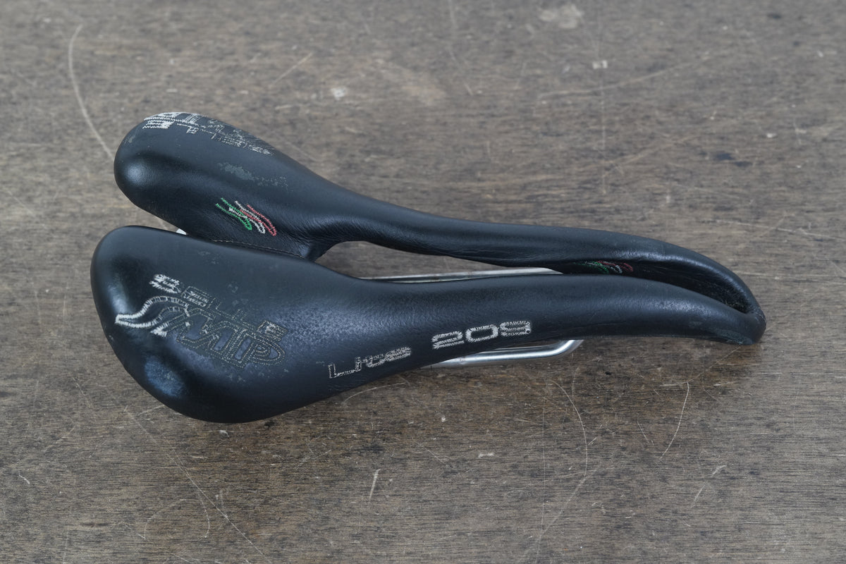 132mm Selle SMP Lite 209 Stainless Steel Rail Road Saddle 332g