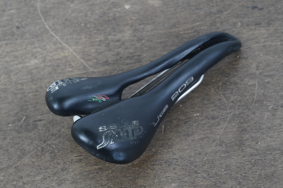 132mm Selle SMP Lite 209 Stainless Steel Rail Road Saddle 332g