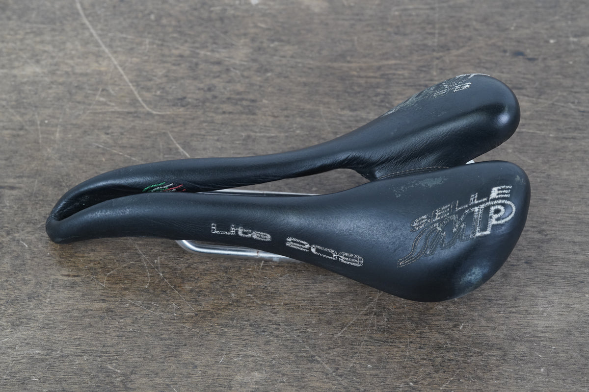 132mm Selle SMP Lite 209 Stainless Steel Rail Road Saddle 332g