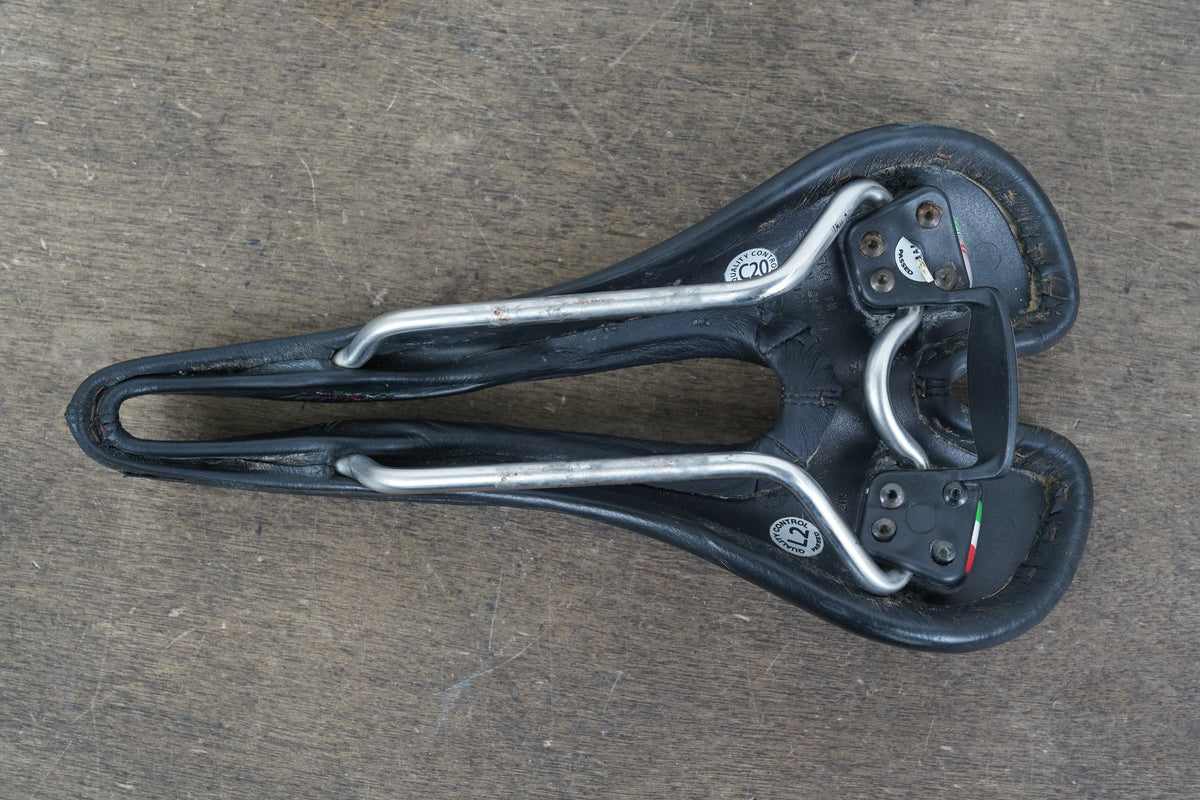 132mm Selle SMP Lite 209 Stainless Steel Rail Road Saddle 332g