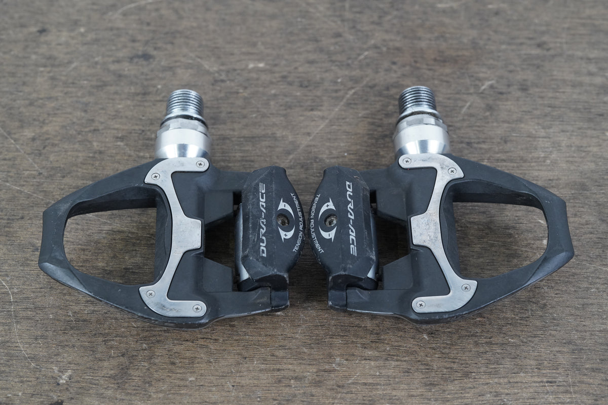 Shimano Dura-Ace PD-9000 SPD-SL Carbon Clipless Road Bike Pedals 247g