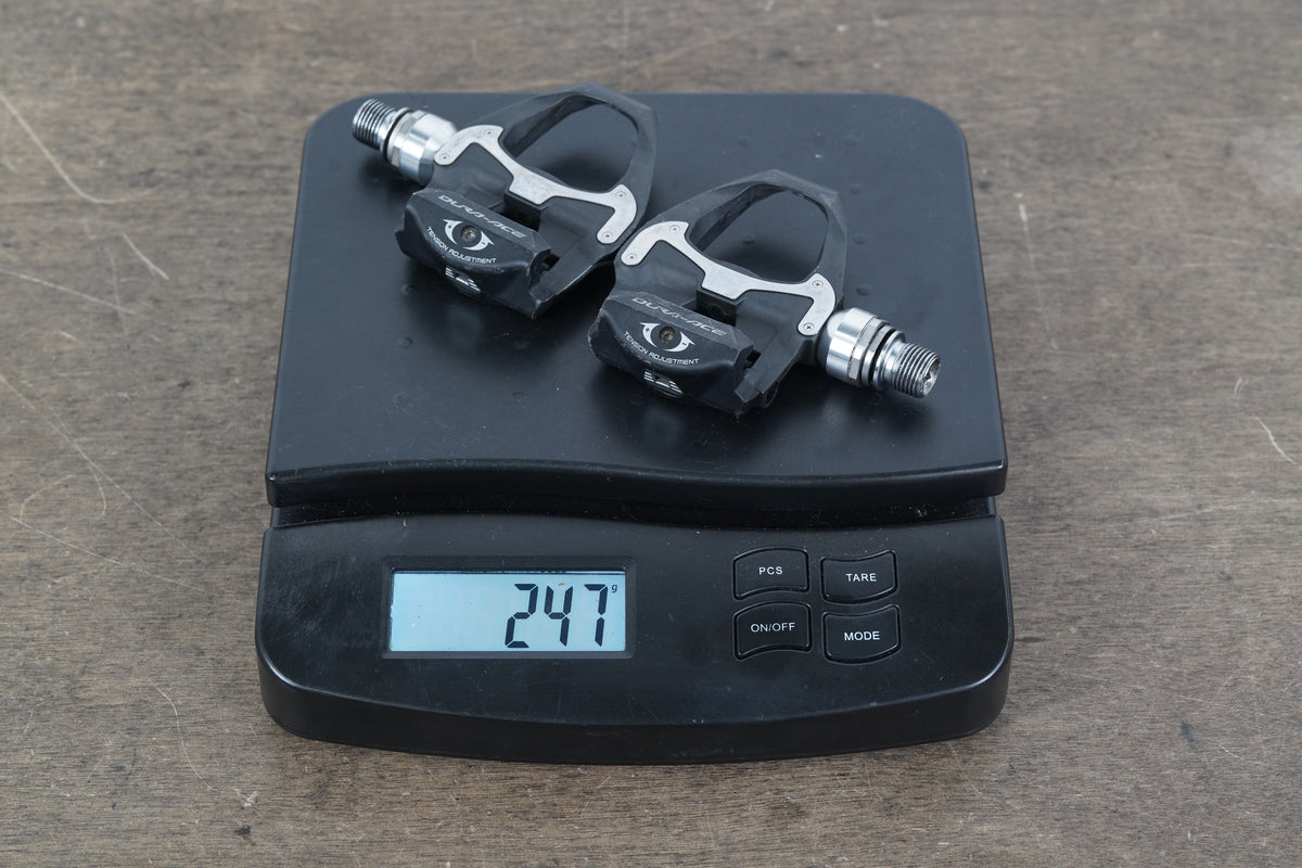 Shimano Dura-Ace PD-9000 SPD-SL Carbon Clipless Road Bike Pedals 247g
