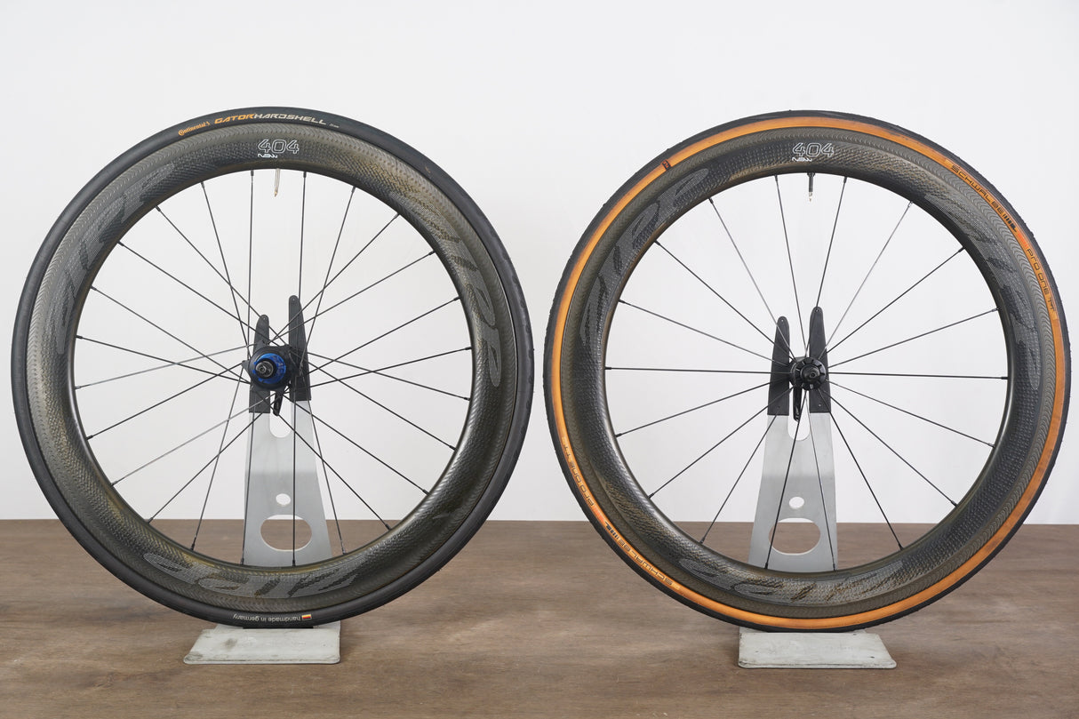 Zipp 404 NSW Cognition Carbon Clincher Rim Brake Wheelset Campagnolo 11 Speed