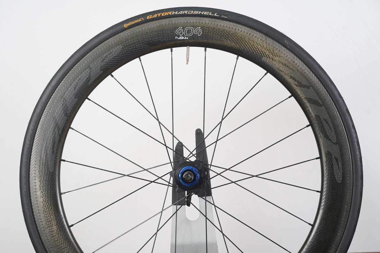 Zipp 404 NSW Cognition Carbon Clincher Rim Brake Wheelset Campagnolo 11 Speed