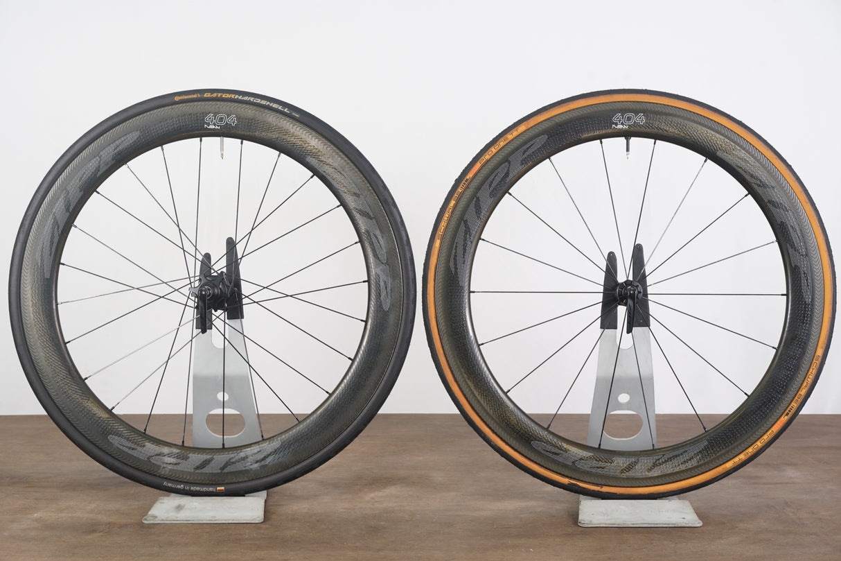 Zipp 404 NSW Cognition Carbon Clincher Rim Brake Wheelset Campagnolo 11 Speed