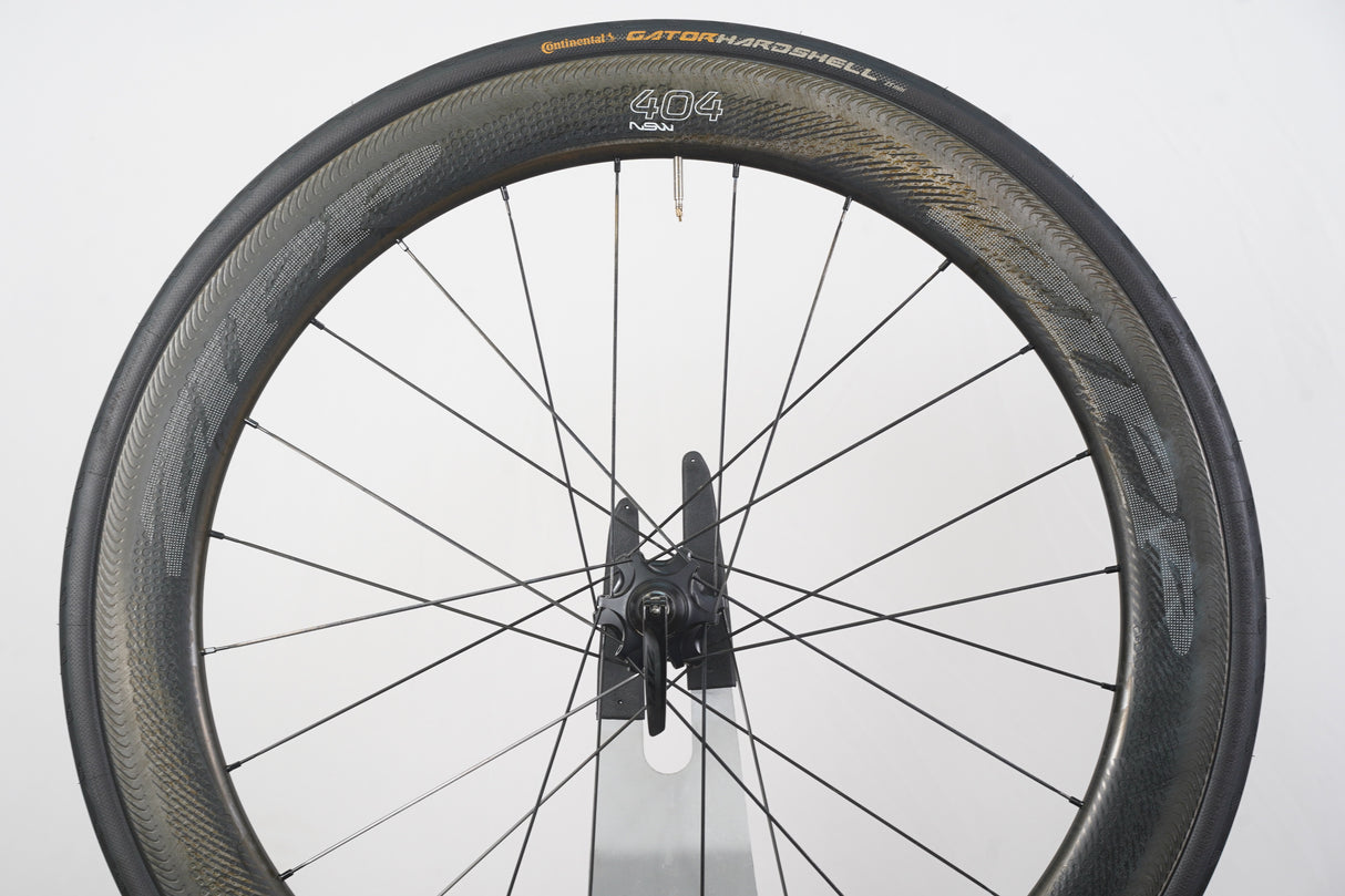 Zipp 404 NSW Cognition Carbon Clincher Rim Brake Wheelset Campagnolo 11 Speed