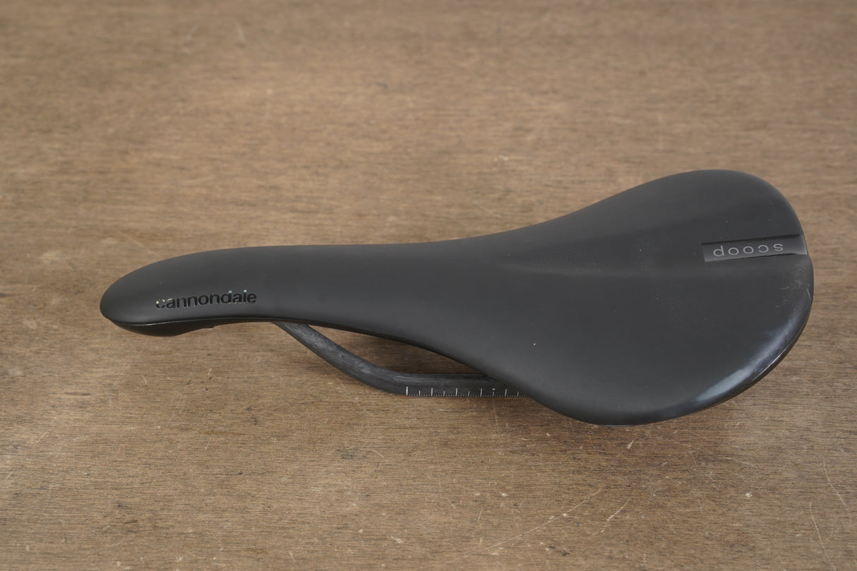 142mm (Shallow) Cannondale Fabric Scoop Pro Carbon Rail Road Saddle 197g