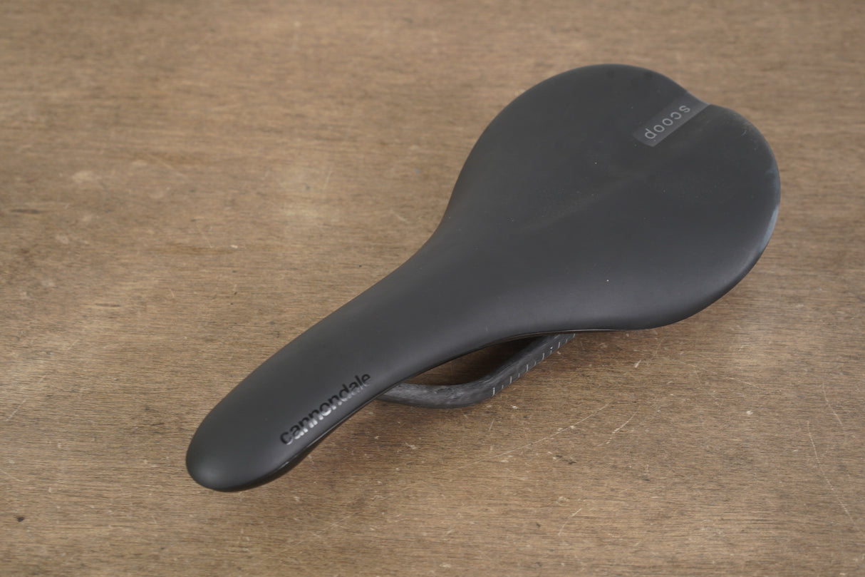 142mm (Shallow) Cannondale Fabric Scoop Pro Carbon Rail Road Saddle 197g