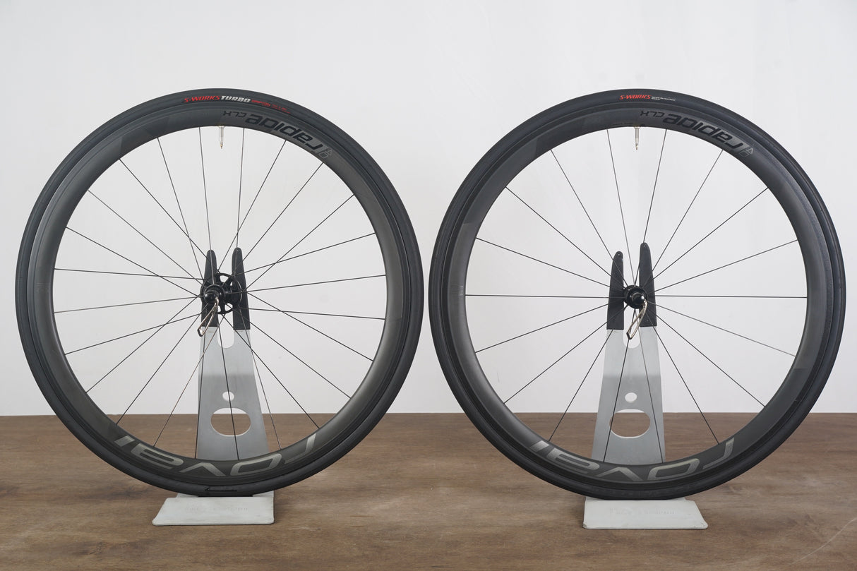 Roval CLX 40 Rapide Carbon Clincher Rim Brake Wheelset Shimano/SRAM 11 CLX40