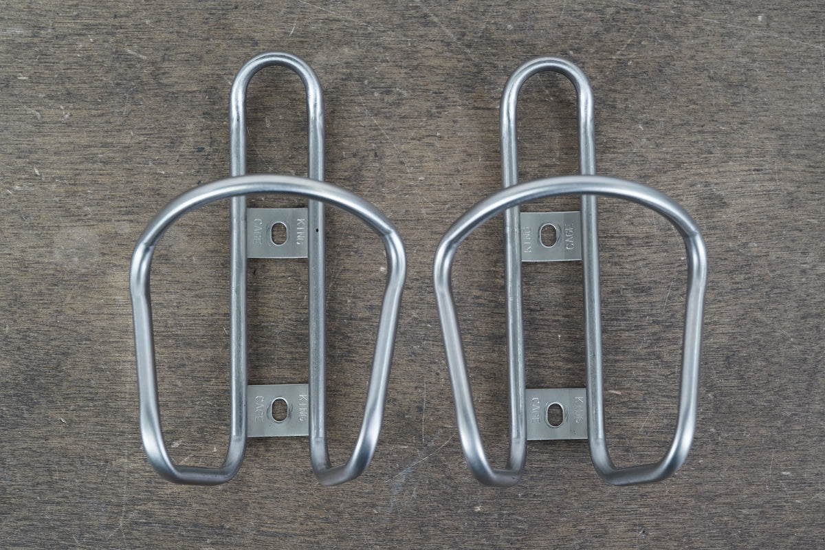 (2) King Cage Titanium Water Bottle Cages 61g