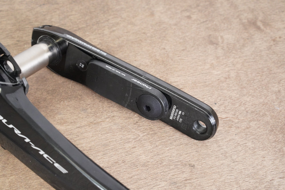 170mm Shimano Dura Ace FCR9100 Pioneer Dual Power Meter Crank Arms Cr