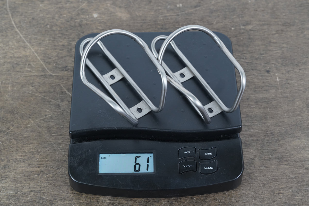 (2) King Cage Titanium Water Bottle Cages 61g