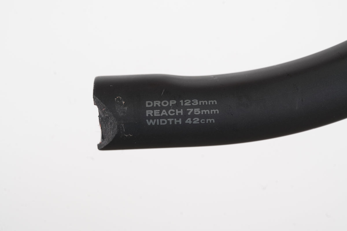 42cm Specialized S-WORKS Shallow Bend Carbon Compact Road Handlebar 31.8mm