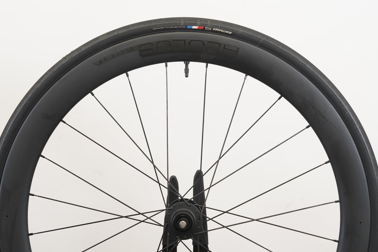 Bontrager Aeolus Elite 50 TLR Carbon Tubeless Clincher Disc Wheelset 11 Speed