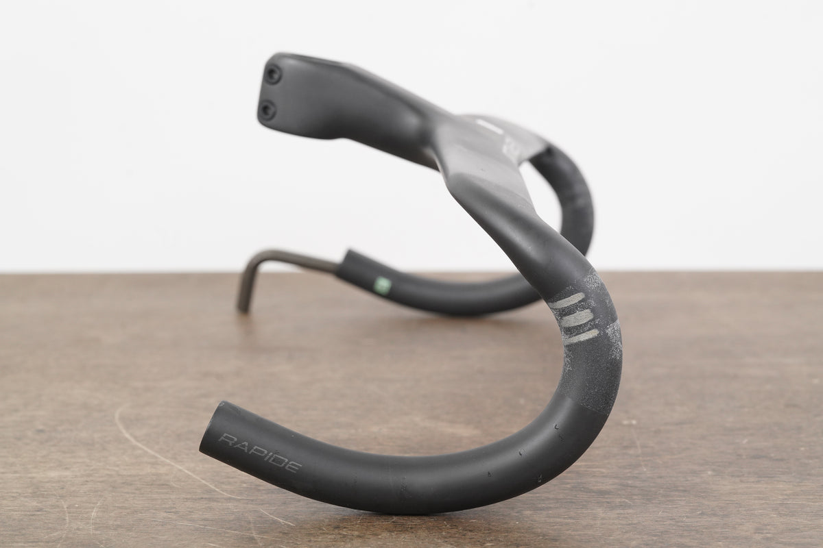 42cm 100mm Roval Rapide Carbon Integrated Barstem Handlebar 1 1/8"