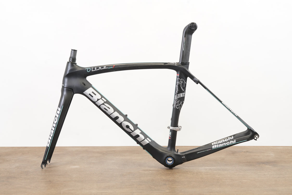 50cm Bianchi Oltre XR1 Carbon Aero Rim Brake Road Frameset