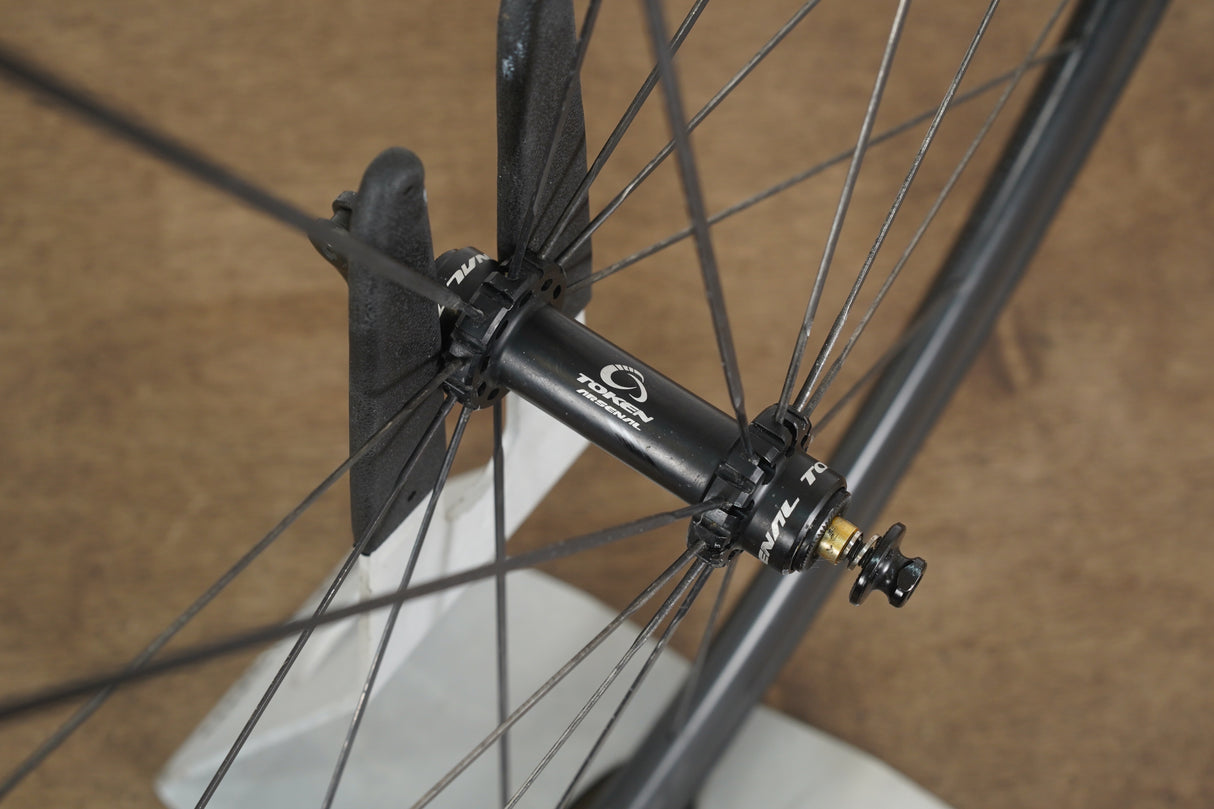 Token C28 Carbon Clincher Rim Brake Wheelset Shimano/SRAM 11 Speed