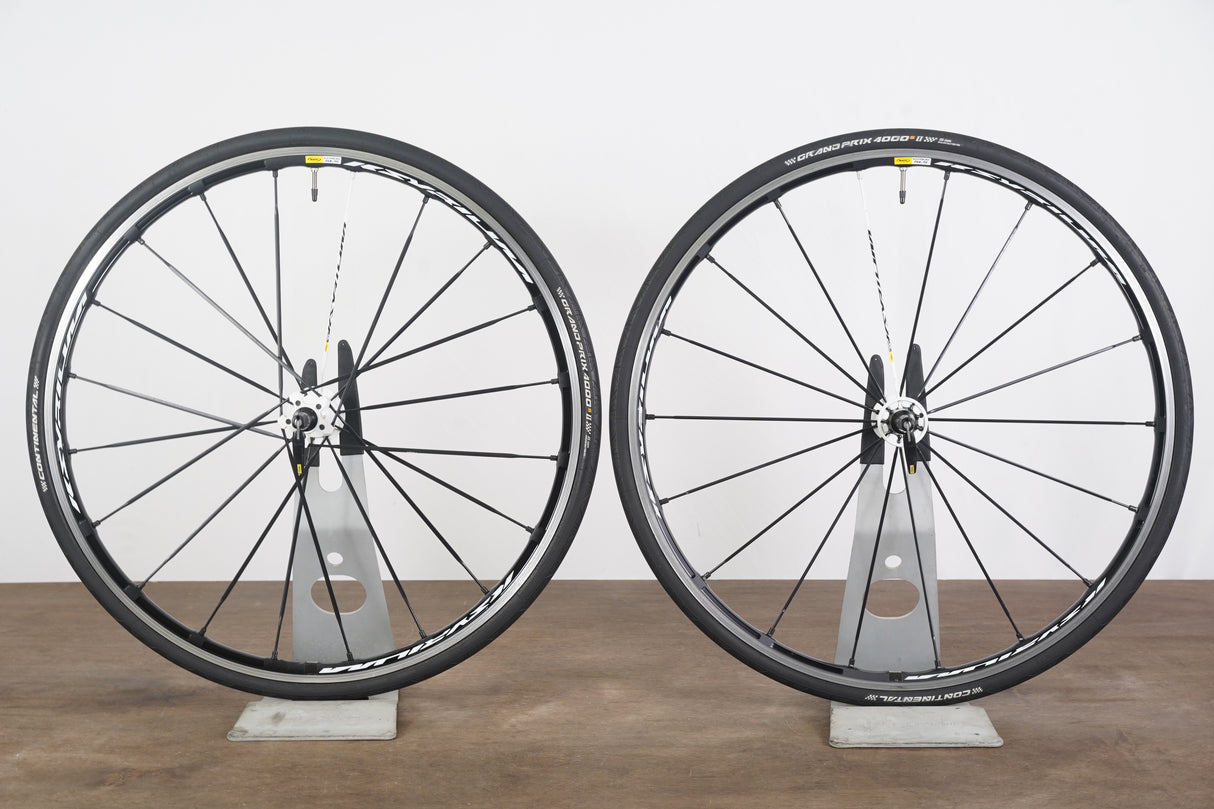 Mavic Ksyrium SLS Alloy Clincher Rim Brake Wheelset Shimano/SRAM 11 Speed