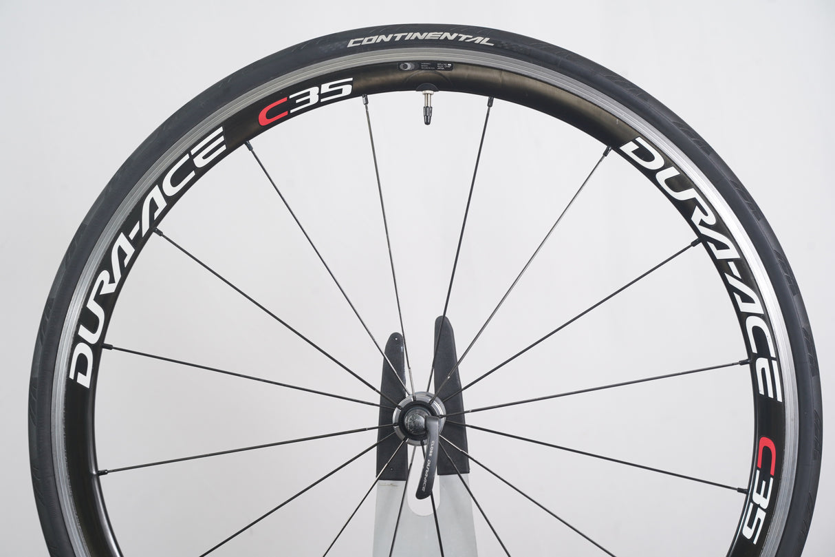 Shimano Dura-Ace WH-7900 C35 Carbon Clincher Rim Brake Wheelset 10 Speed