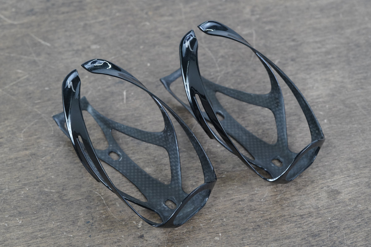 (2) Specialized S-WORKS Rib Cage III Carbon Water Bottle Cages 43g