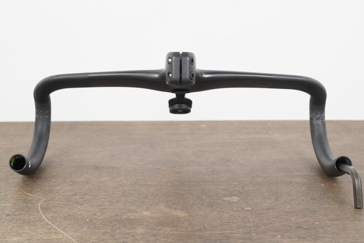 42cm 100mm Roval Rapide Carbon Integrated Barstem Handlebar + Mount 1 1/8"