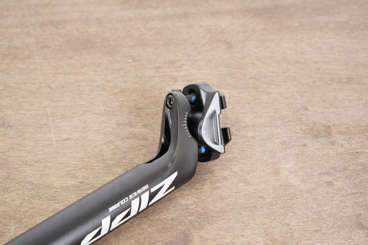 31.6mm Zipp Service Course Alloy Setback Road Seatpost