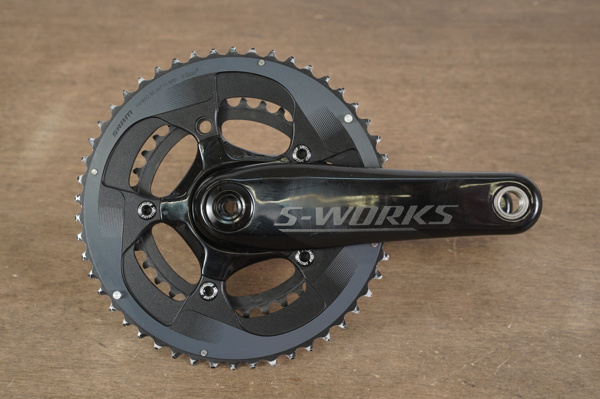 170mm 50/34T BB30 Specialized S-WORKS Dual Power Meter Crankset