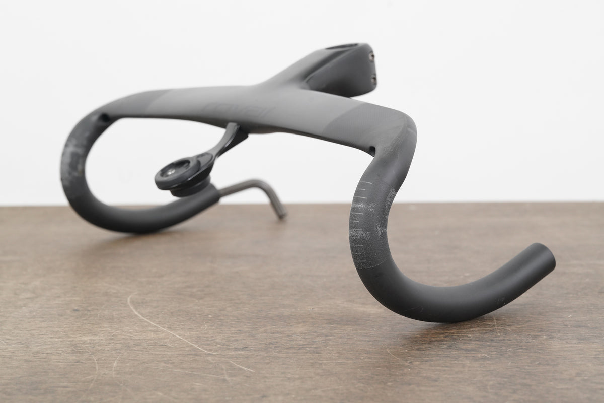 42cm 100mm Roval Rapide Carbon Integrated Barstem Handlebar + Mount 1 1/8"