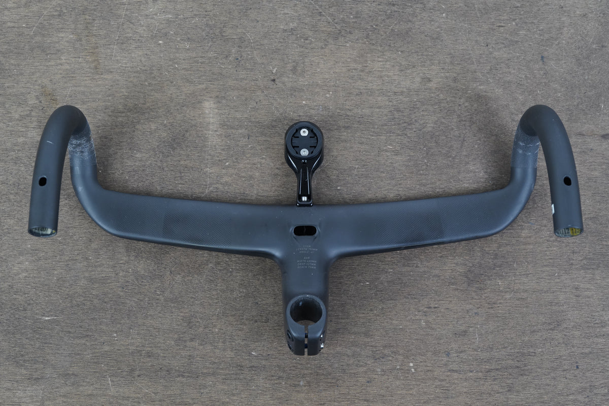 42cm 100mm Roval Rapide Carbon Integrated Barstem Handlebar + Mount 1 1/8"