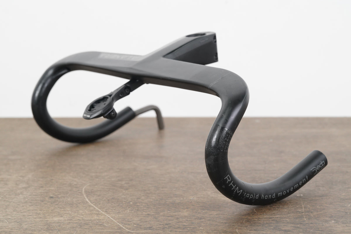 42cm 90mm -8 Degree Deda Elementi Alanera DCR Carbon Barstem + Mount 1 1/8"