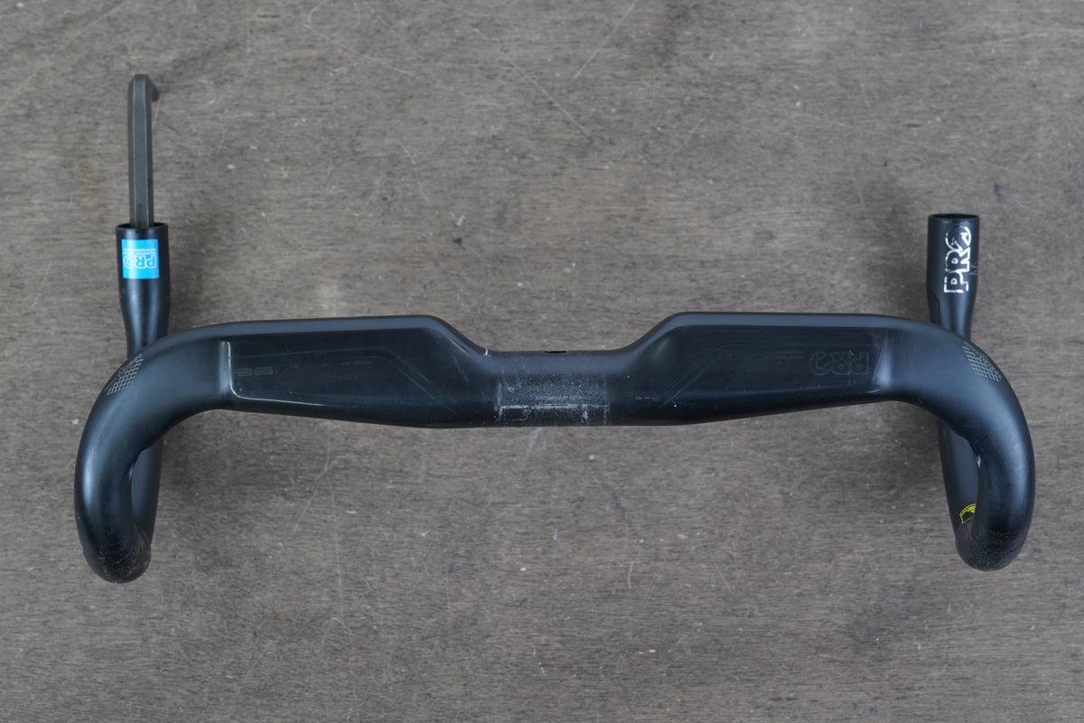 38cm PRO Vibe Carbon Compact Aero Road Handlebar 31.8mm
