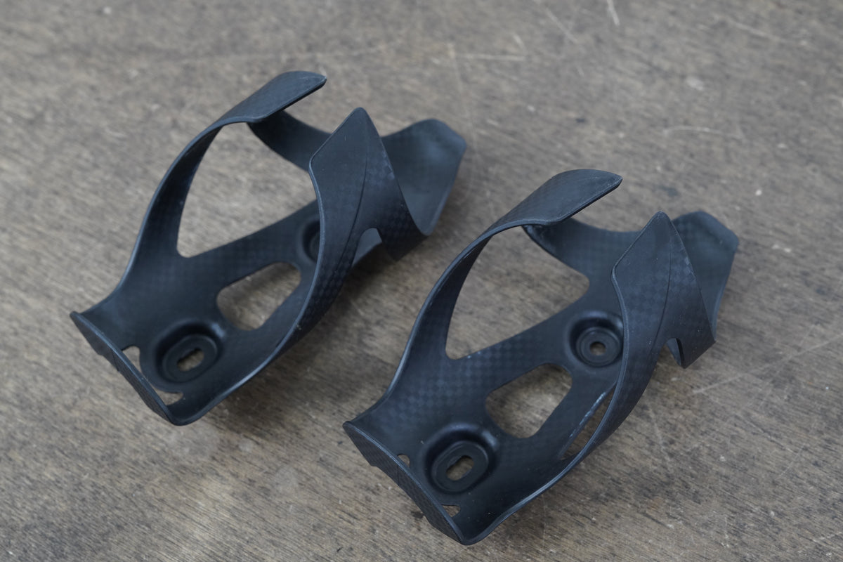 (2) Carbon Water Bottle Cages 80g