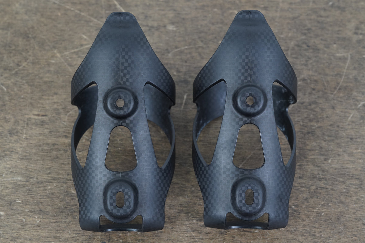 (2) Carbon Water Bottle Cages 80g