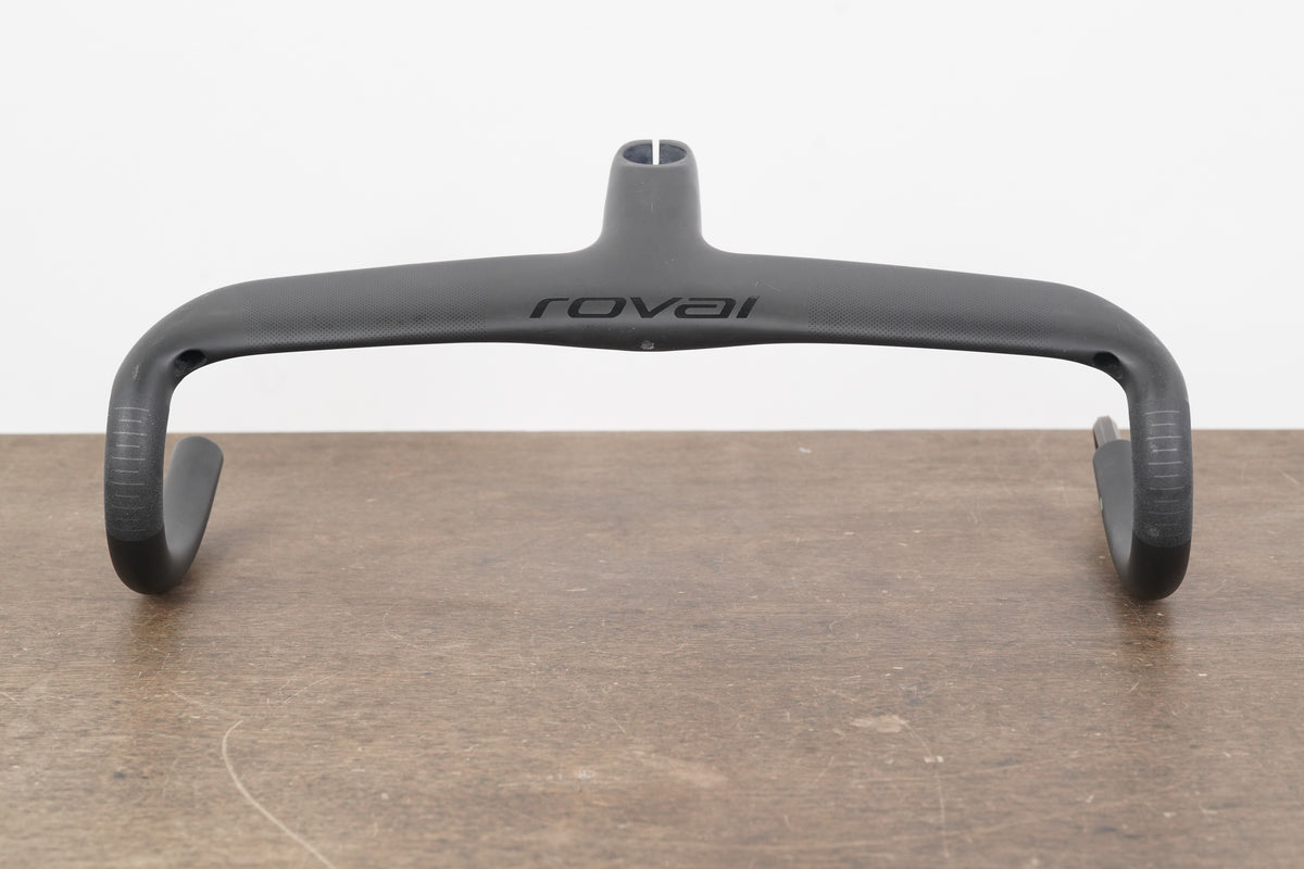 42cm 100mm Roval Rapide Carbon Integrated Barstem Handlebar + Mount 1 1/8"